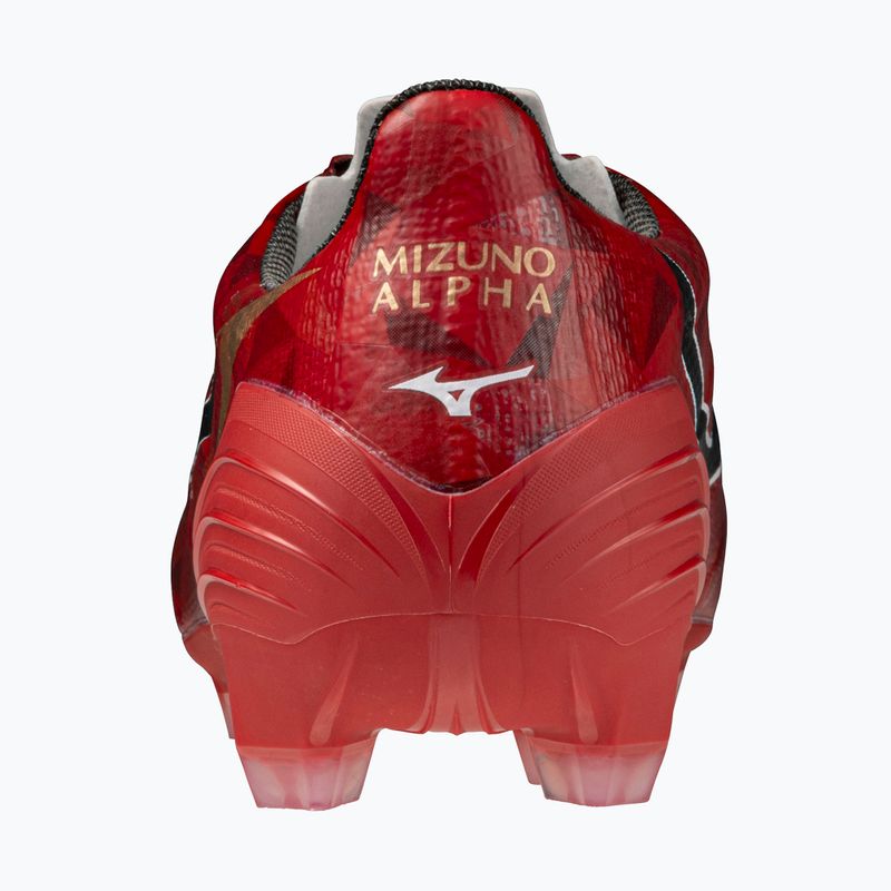 Buty piłkarskie męskie Mizuno α II Pro Md morelia 40th red/black/gold 3