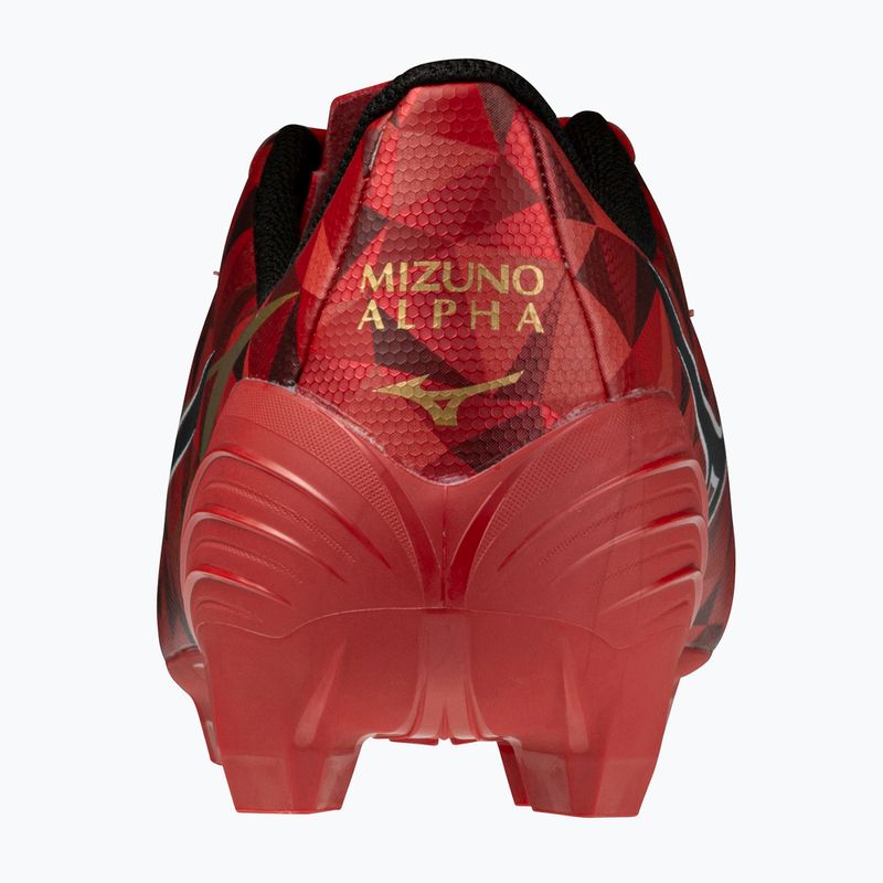 Buty piłkarskie Mizuno α II Select Md morelia 40th red/black/gold 3