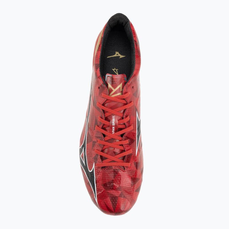 Buty piłkarskie męskie Mizuno α II Japan Mix morelia 40th red/black/gold 5