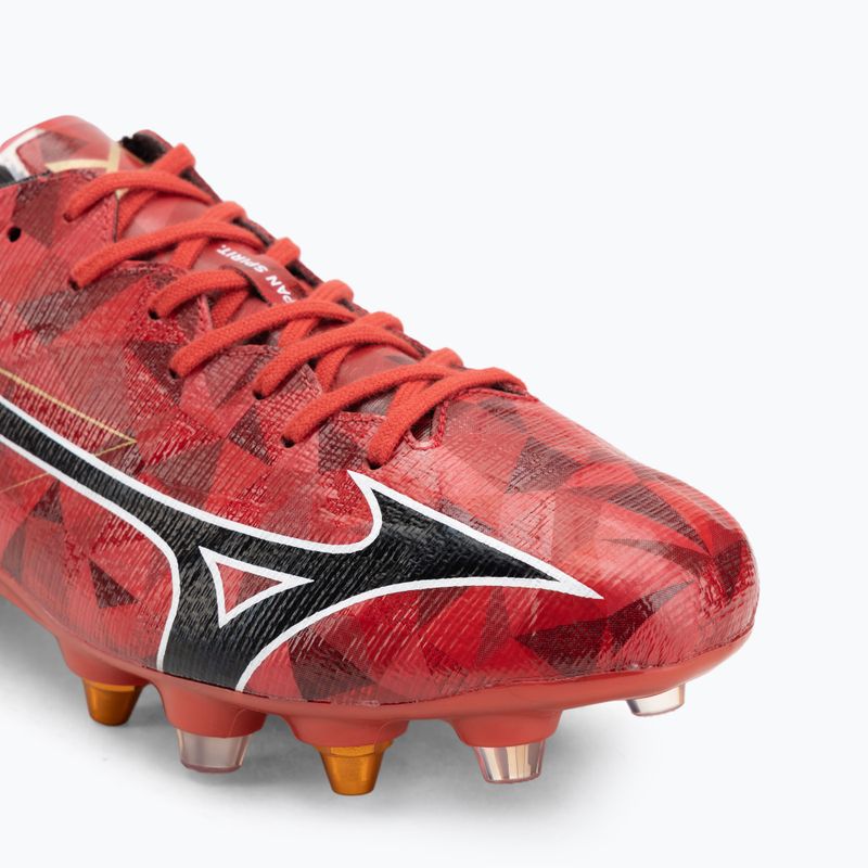 Buty piłkarskie męskie Mizuno α II Japan Mix morelia 40th red/black/gold 7