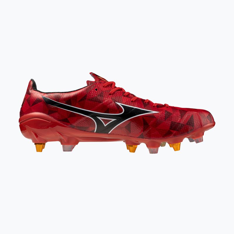Buty piłkarskie męskie Mizuno α II Japan Mix morelia 40th red/black/gold 2