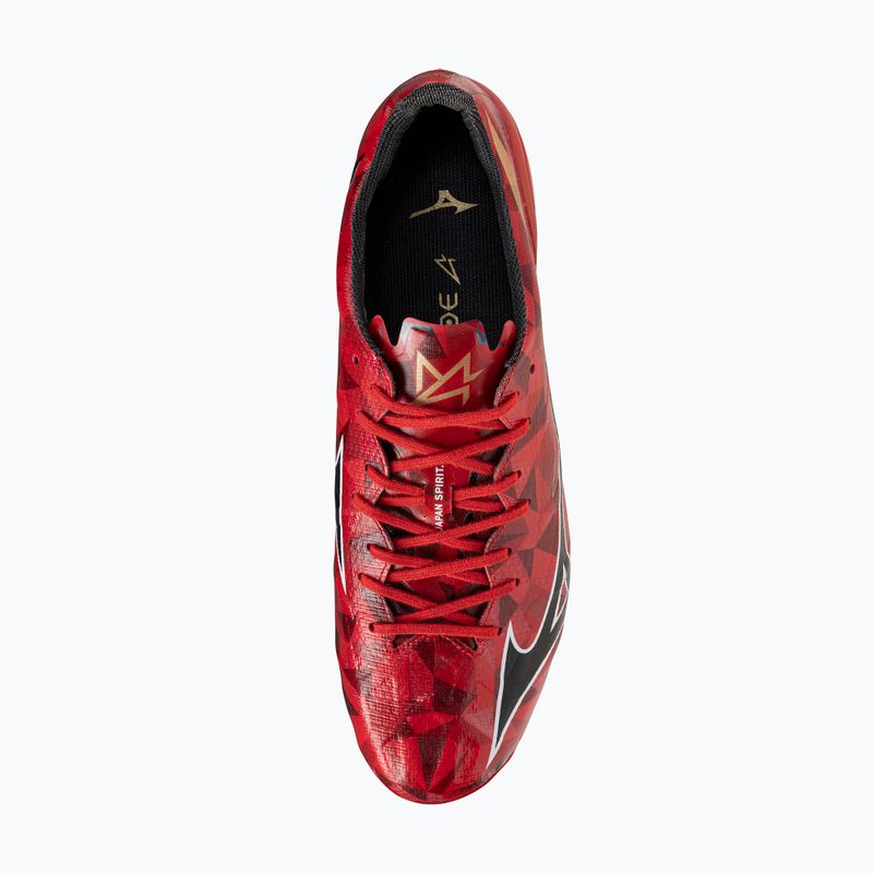 Buty piłkarskie męskie Mizuno α II Japan Mix morelia 40th red/black/gold 5