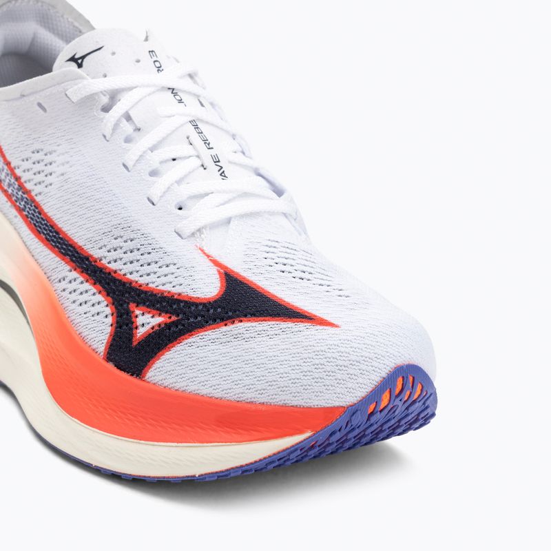Buty do biegania Mizuno Wave Rebellion Pro 3 white/baritone blue/fiery cora 7