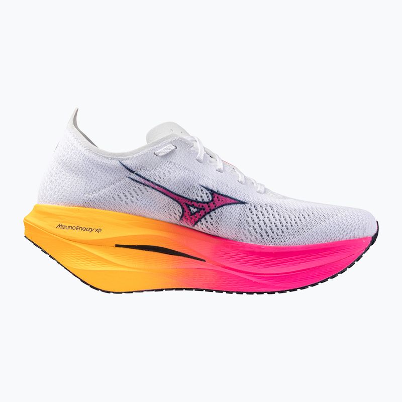 Buty do biegania Mizuno Wave Rebellion Pro 3 white/pink tetra/tang orange 2