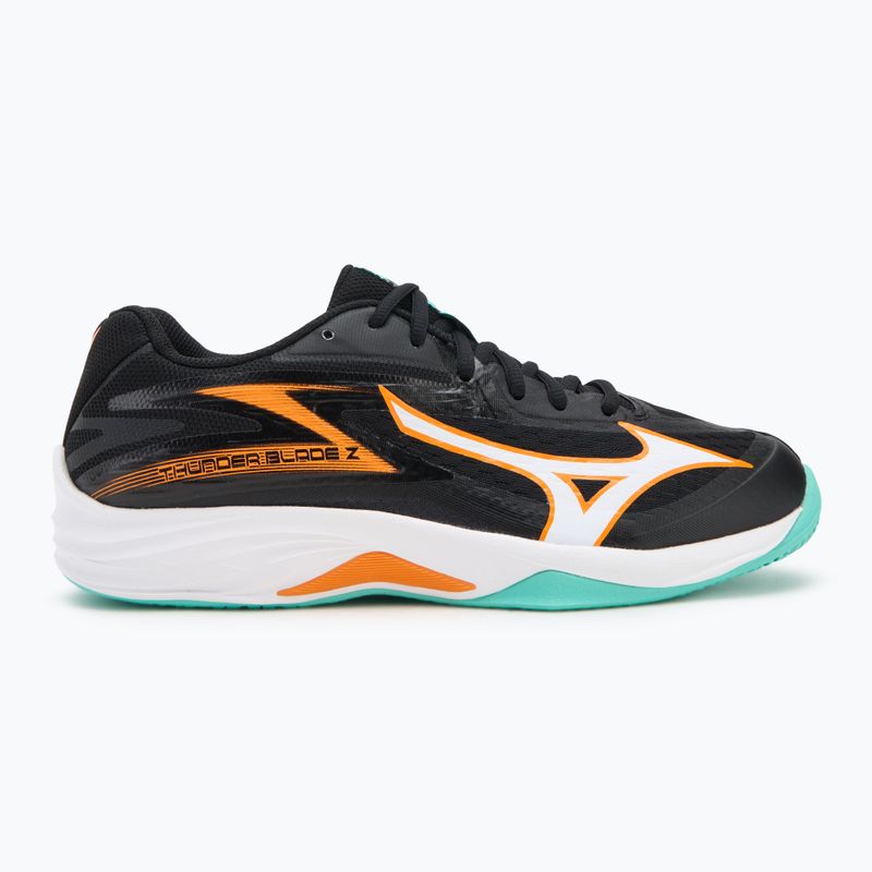 Buty do siatkówki Mizuno Thunder Blade Z black/tangelo/ice green 2