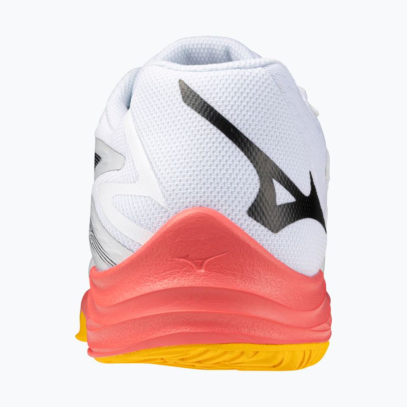 Buty do siatkówki Mizuno Thunder Blade Z white/fiery coral 2/citrus 3