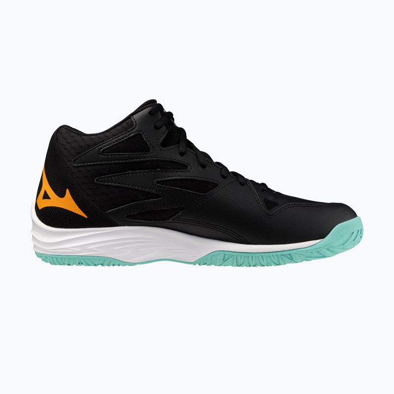 Buty do siatkówki Mizuno Thunder Blade Z Mid black/tangelo/ice green 2