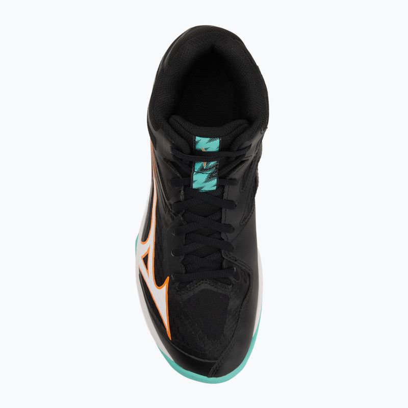 Buty do siatkówki Mizuno Thunder Blade Z Mid black/tangelo/ice green 5