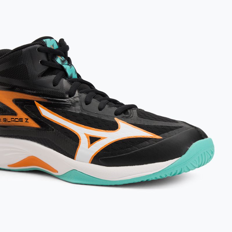 Buty do siatkówki Mizuno Thunder Blade Z Mid black/tangelo/ice green 7