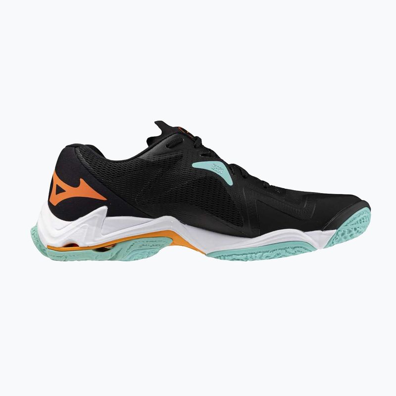 Buty do siatkówki Mizuno Wave Lightning Z8 black/tangelo/ice green 2