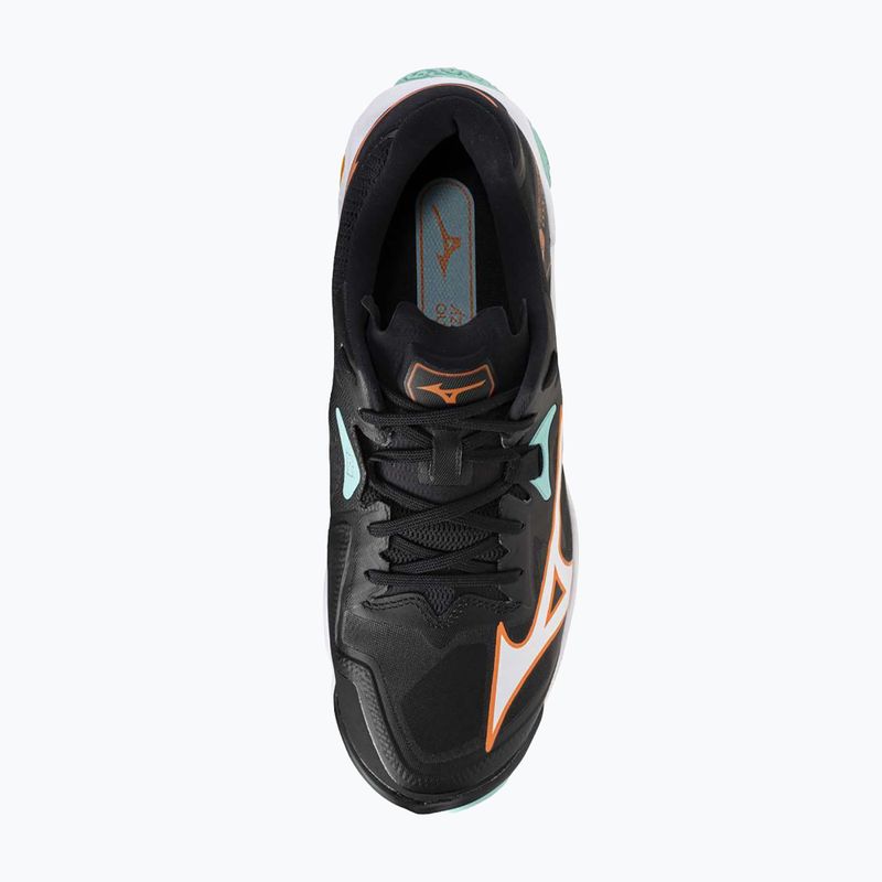 Buty do siatkówki Mizuno Wave Lightning Z8 black/tangelo/ice green 5