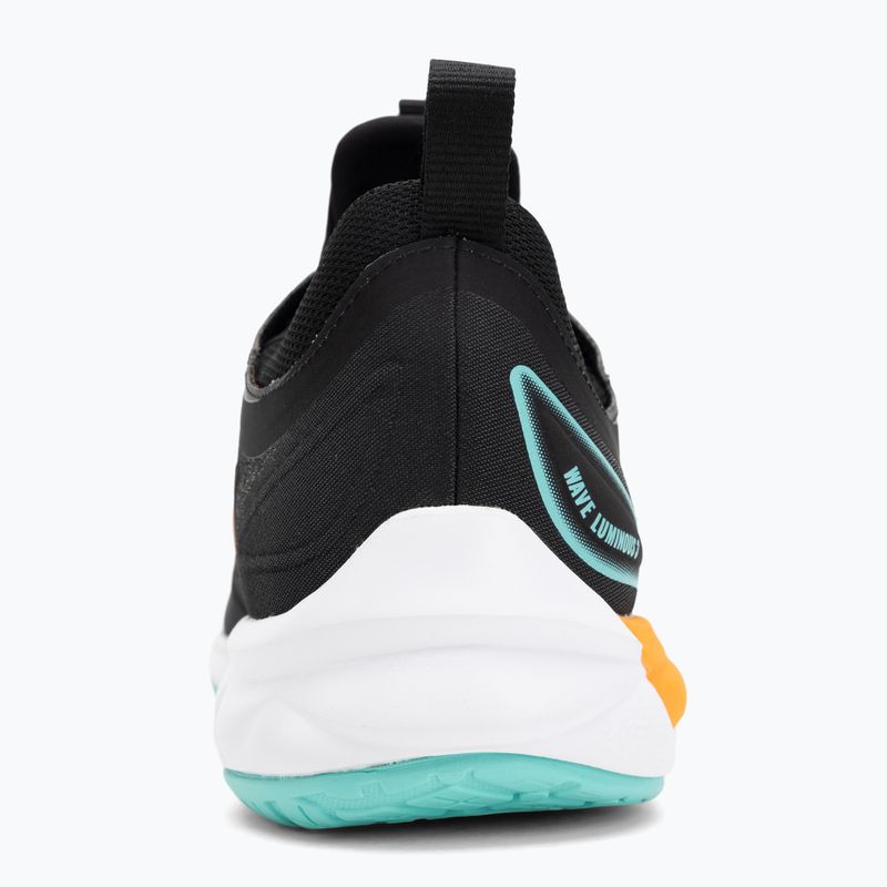 Buty do siatkówki Mizuno Wave Luminous 3 black/tangelo/ice green 6