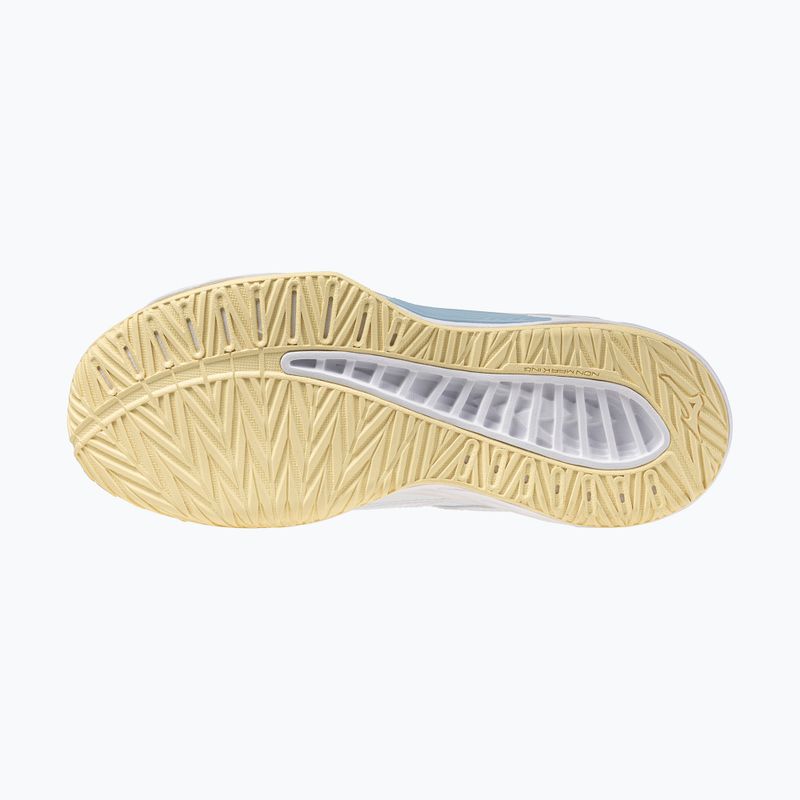 Buty do siatkówki damskie Mizuno Thunder Blade Z white/calypso coral/pale banan 4