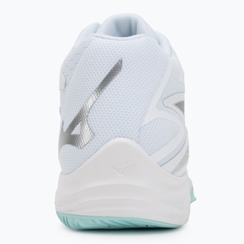 Buty do siatkówki damskie Mizuno Thunder Blade Z Mid white/blue tint 6
