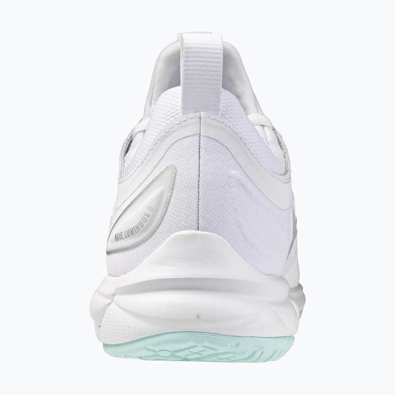 Buty do siatkówki damskie Mizuno Wave Luminous 3 white/blue tint 10