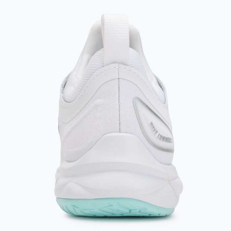 Buty do siatkówki damskie Mizuno Wave Luminous 3 white/blue tint 6