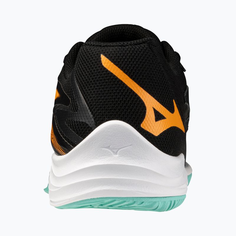 Buty do siatkówki dziecięce Mizuno Lightning Star Z7 black/tangelo/ice green 3