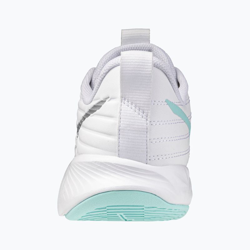 Buty do siatkówki damskie Mizuno Wave Momentum Pro white/blue tint 3