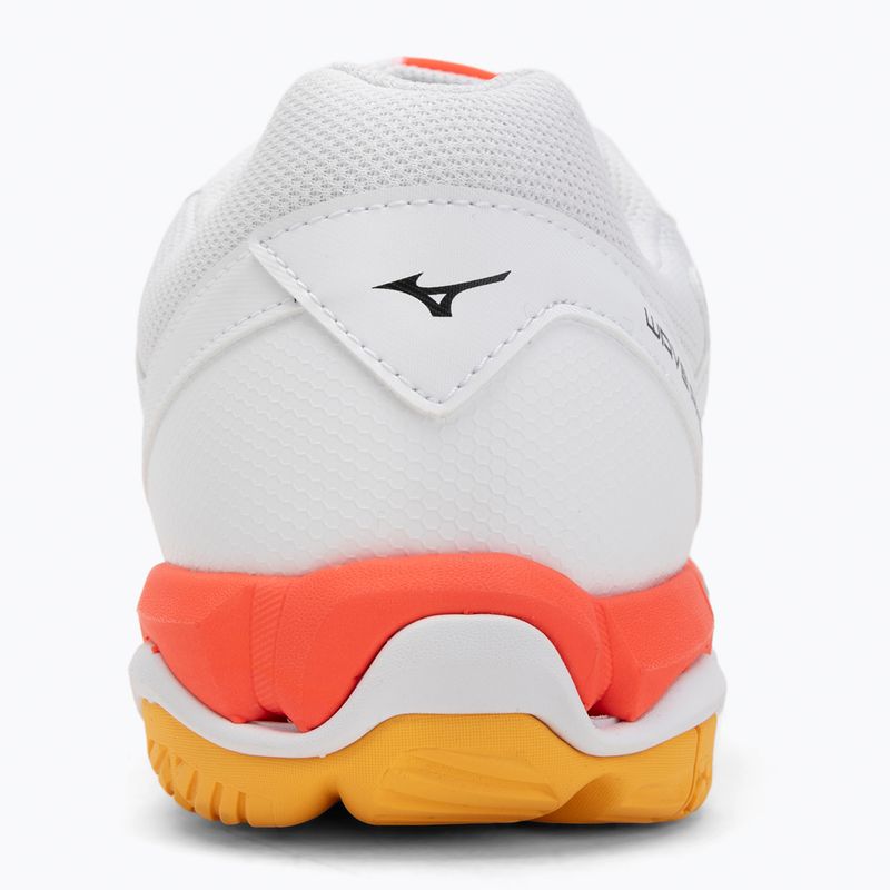 Buty do piłki ręcznej Mizuno Wave Phantom 3 white/fiery coral 2/citrus 6