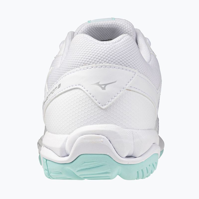 Buty do piłki ręcznej damskie Mizuno Wave Phantom 3 white/blue tint 10
