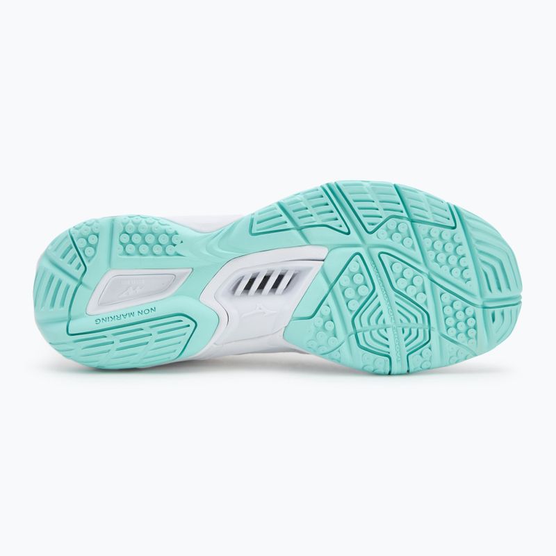 Buty do piłki ręcznej damskie Mizuno Wave Phantom 3 white/blue tint 4