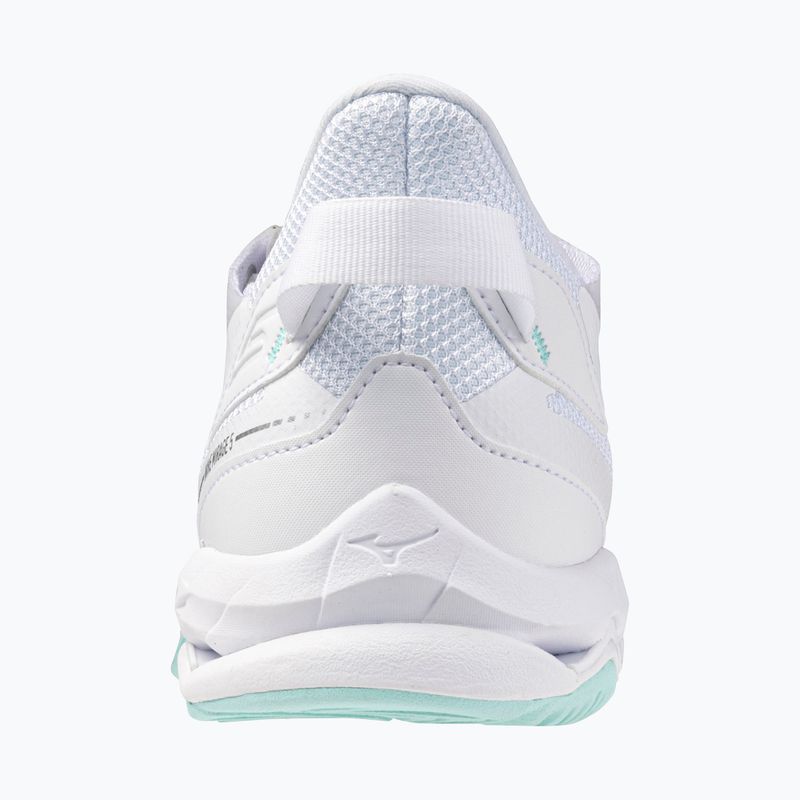 Buty do piłki ręcznej damskie Mizuno Wave Mirage 5 white/blue tint 3