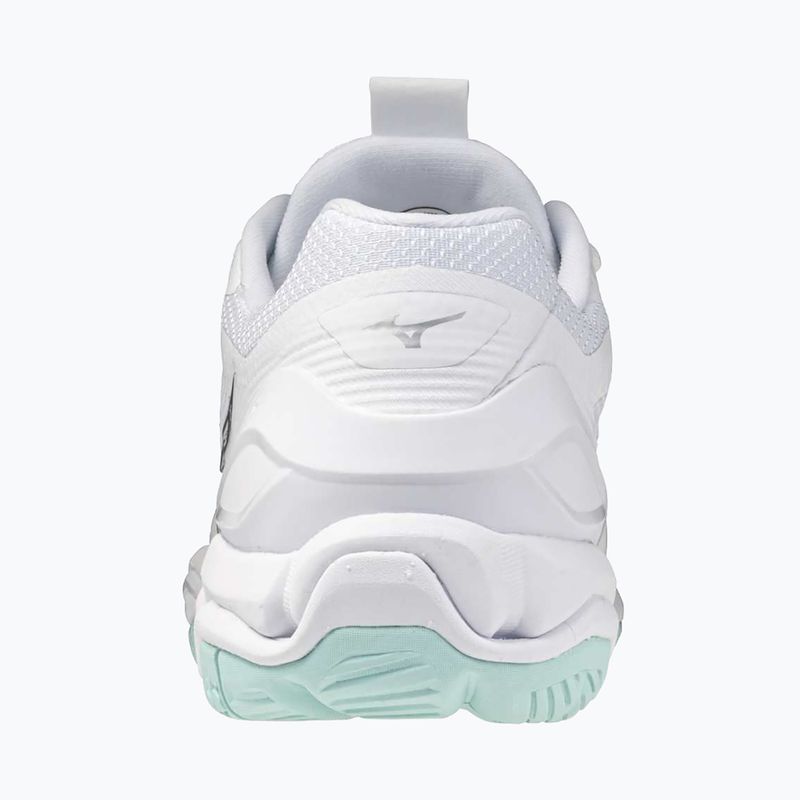 Buty do piłki ręcznej damskie Mizuno Wave Stealth 6 white/blue tint 10
