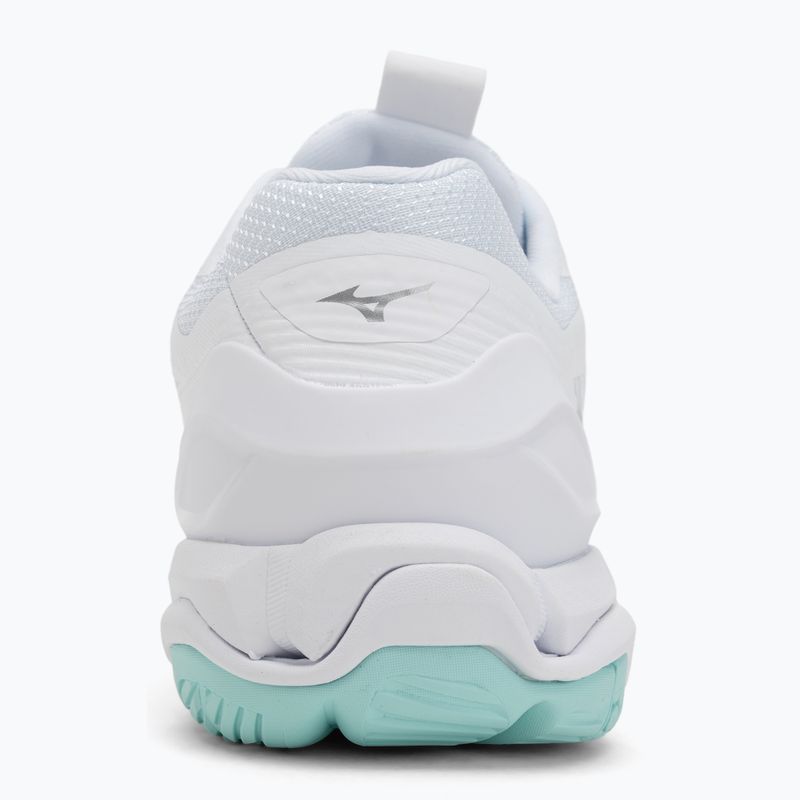 Buty do piłki ręcznej damskie Mizuno Wave Stealth 6 white/blue tint 6