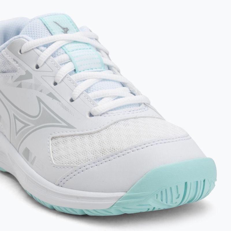 Buty dziecięce Mizuno Stealth Star 3 white/blue tint 7