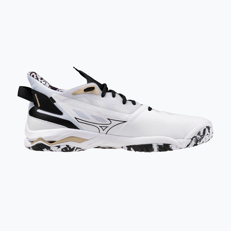 Buty do piłki ręcznej Mizuno Wave Mirage 5 white/black/ge gold 2