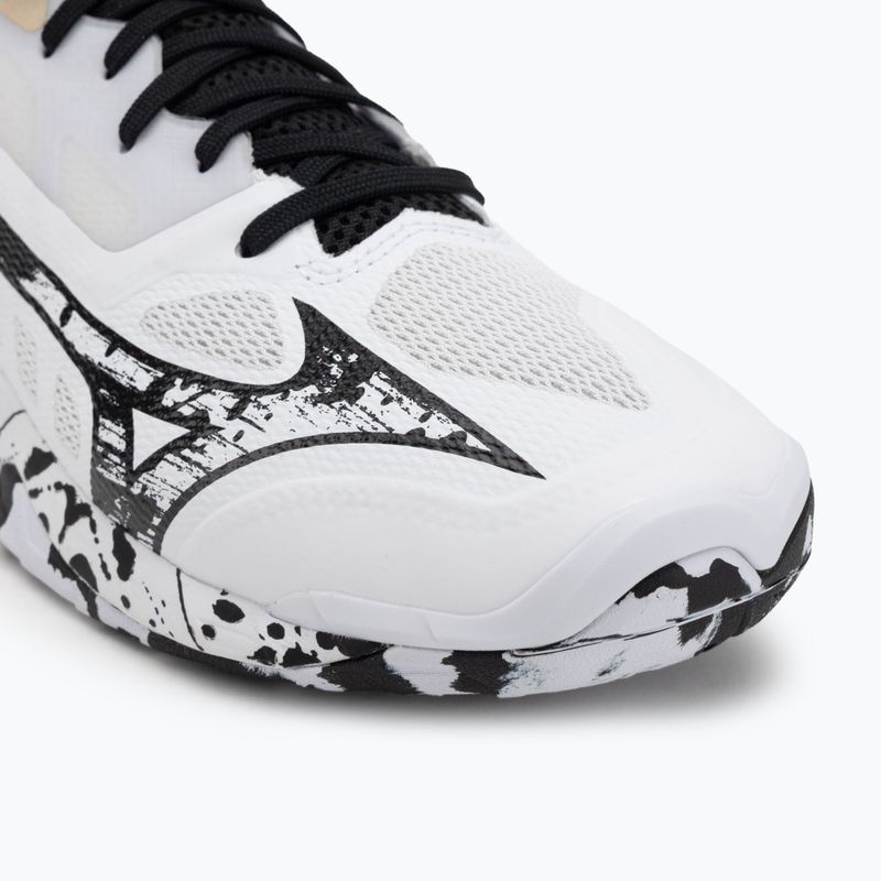 Buty do piłki ręcznej Mizuno Wave Mirage 5 white/black/ge gold 7