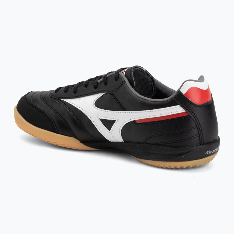Buty piłkarskie Mizuno Morelia Sala Pro IN black/white/chinese red 3