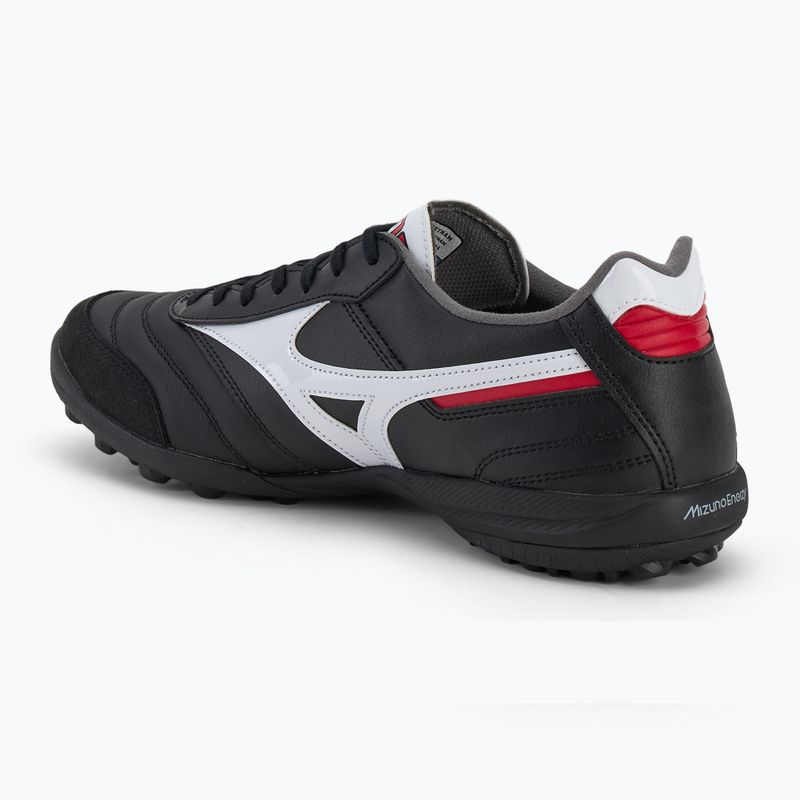 Buty piłkarskie męskie Mizuno Morelia Sala Elite TF black/white/chinese red 3