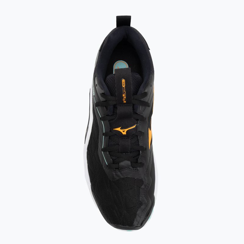 Buty do piłki ręcznej Mizuno Wave Stealth Neo 2 black/tangelo/ice green 5