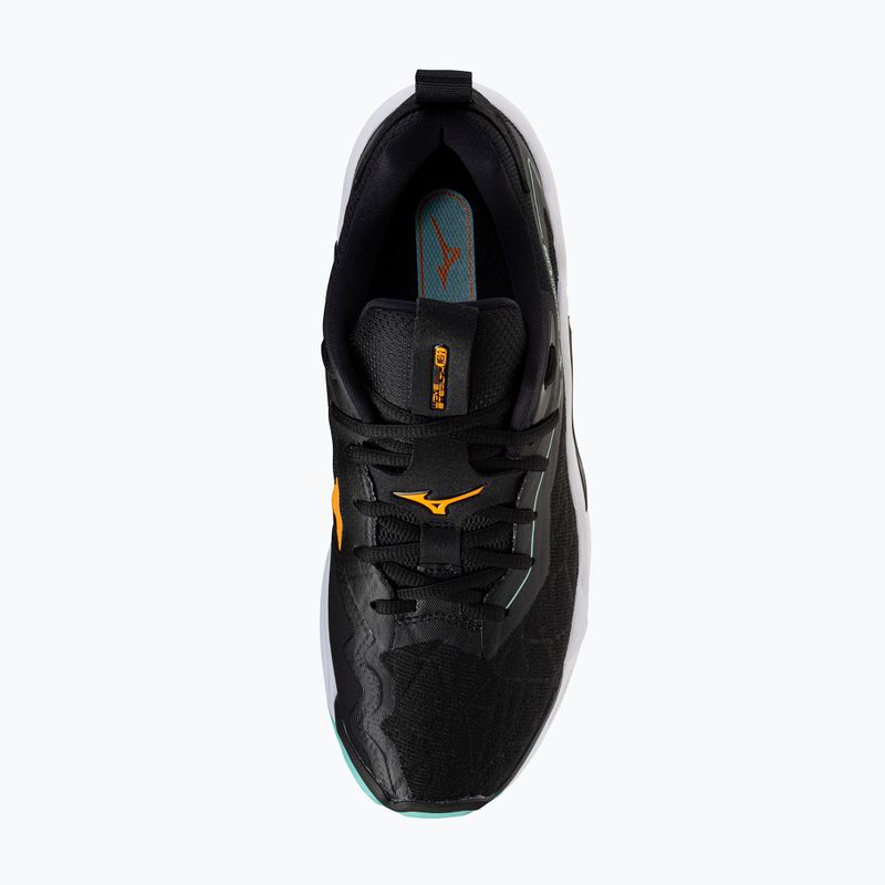 Buty do piłki ręcznej Mizuno Wave Stealth Neo 2 black/tangelo/ice green 5