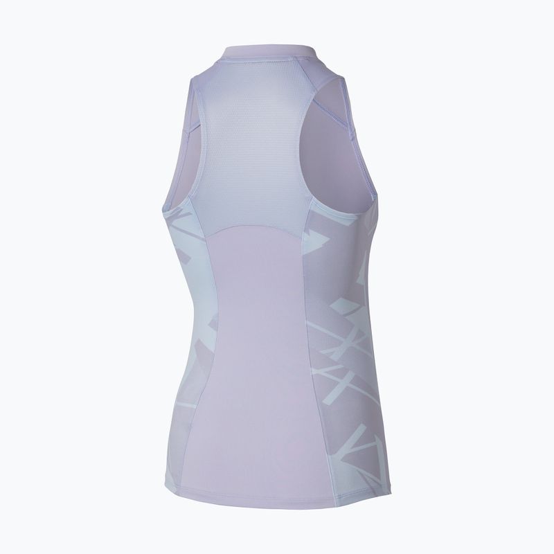 Koszulka damska Mizuno Daybreakers Printed Tank W icelandic blue 2