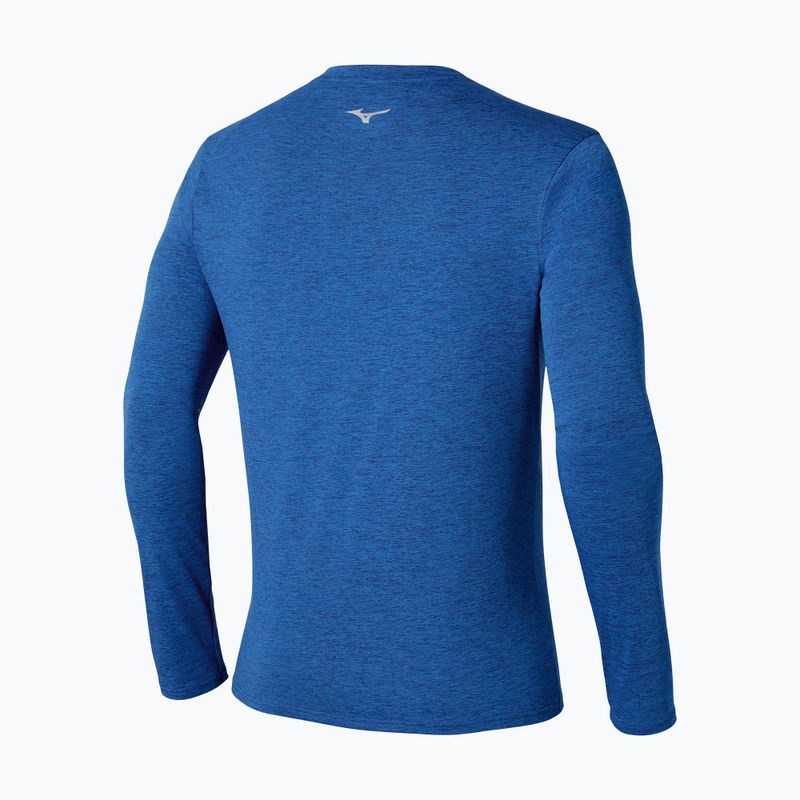 Longsleeve do biegania męski Mizuno Core Impulse Tee sodalite blue 2