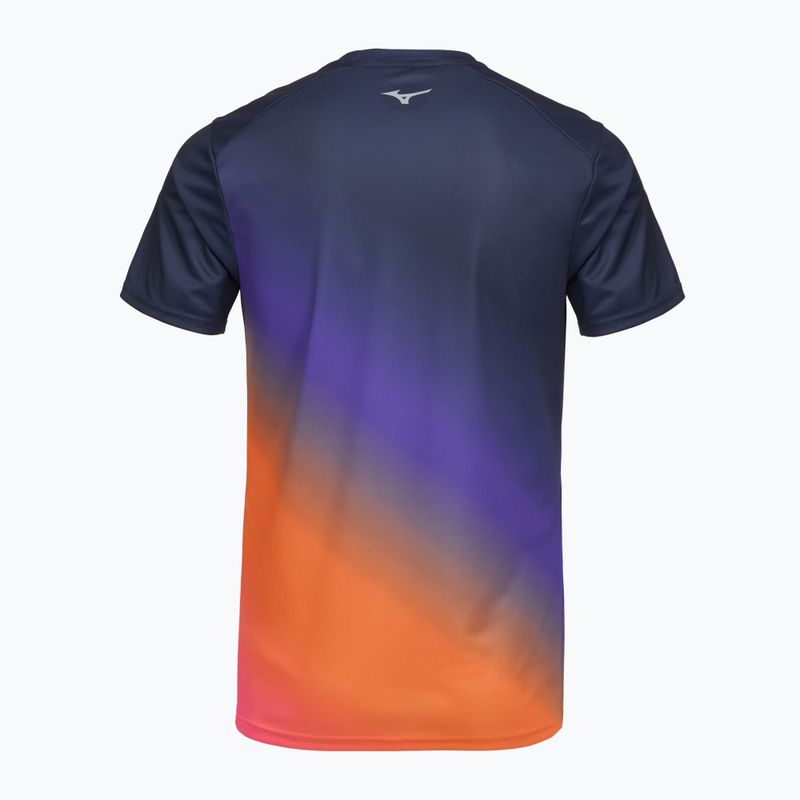 Koszulka do biegania męska Mizuno Summer Pack QD Tee yuuyake 2