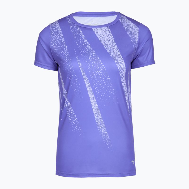 Koszulka do biegania damska Mizuno Core Graphic Tee iris bloom
