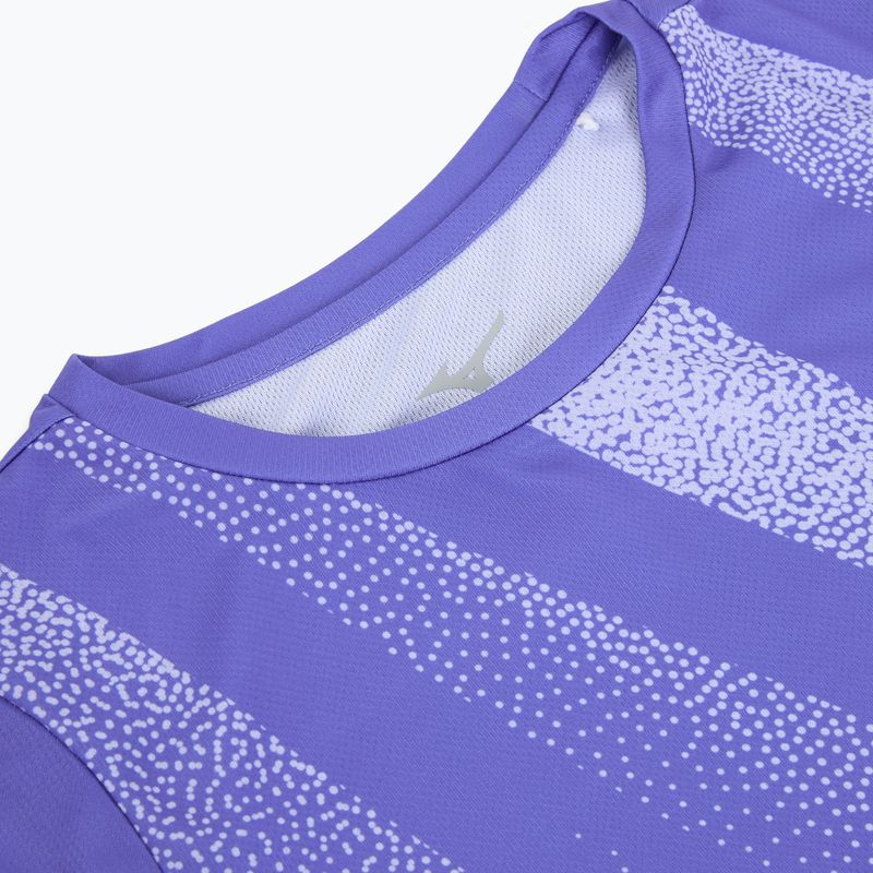 Koszulka do biegania damska Mizuno Core Graphic Tee iris bloom 3