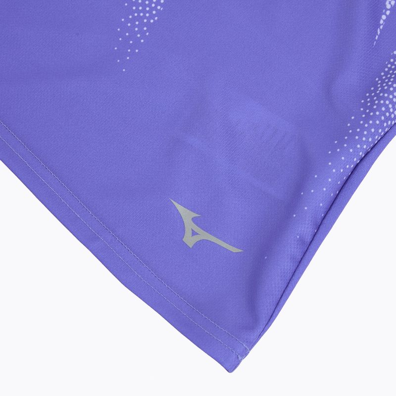 Koszulka do biegania damska Mizuno Core Graphic Tee iris bloom 4