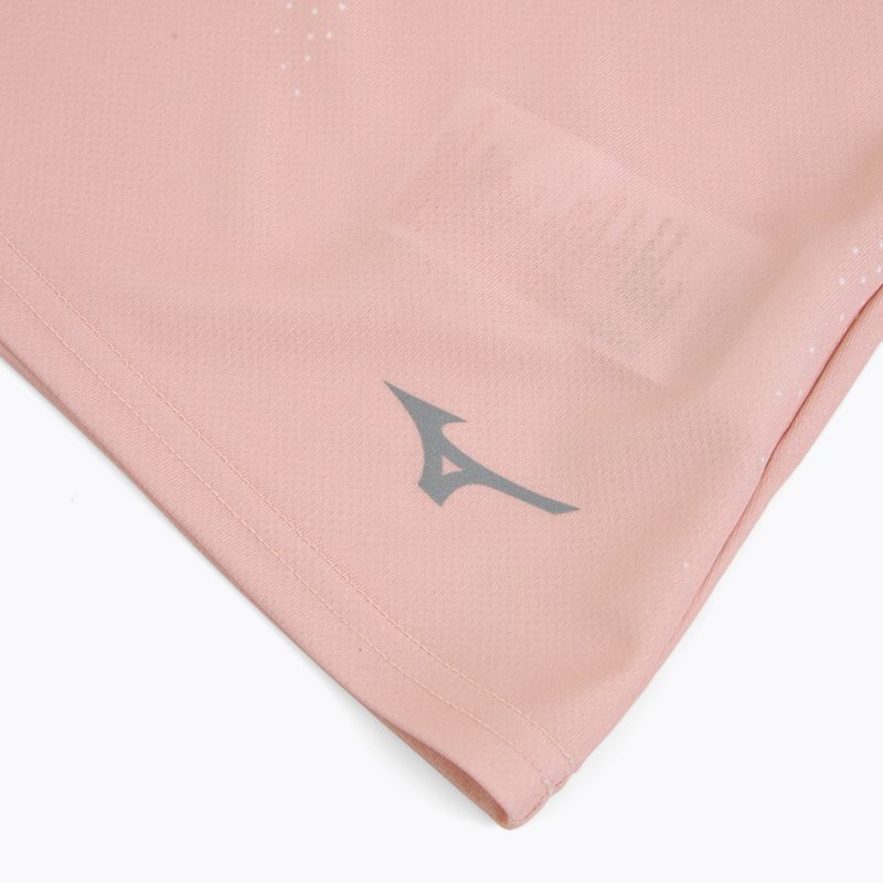 Koszulka do biegania damska Mizuno Core Graphic Tee bleached mauve 4