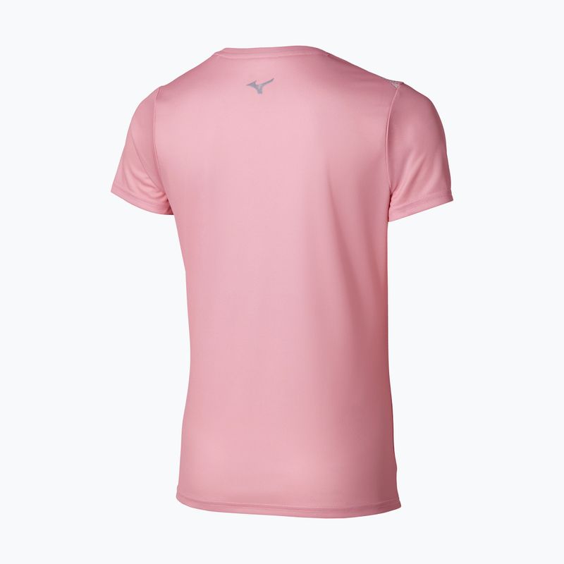 Koszulka do biegania damska Mizuno Core Graphic Tee bleached mauve 2