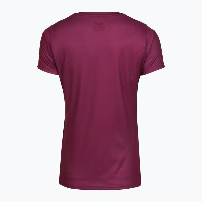 Koszulka do biegania damska Mizuno Core Graphic Tee dark purple 2