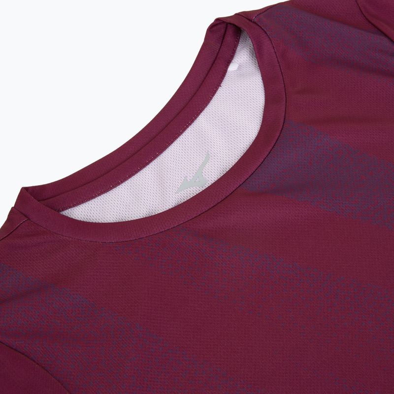 Koszulka do biegania damska Mizuno Core Graphic Tee dark purple 4