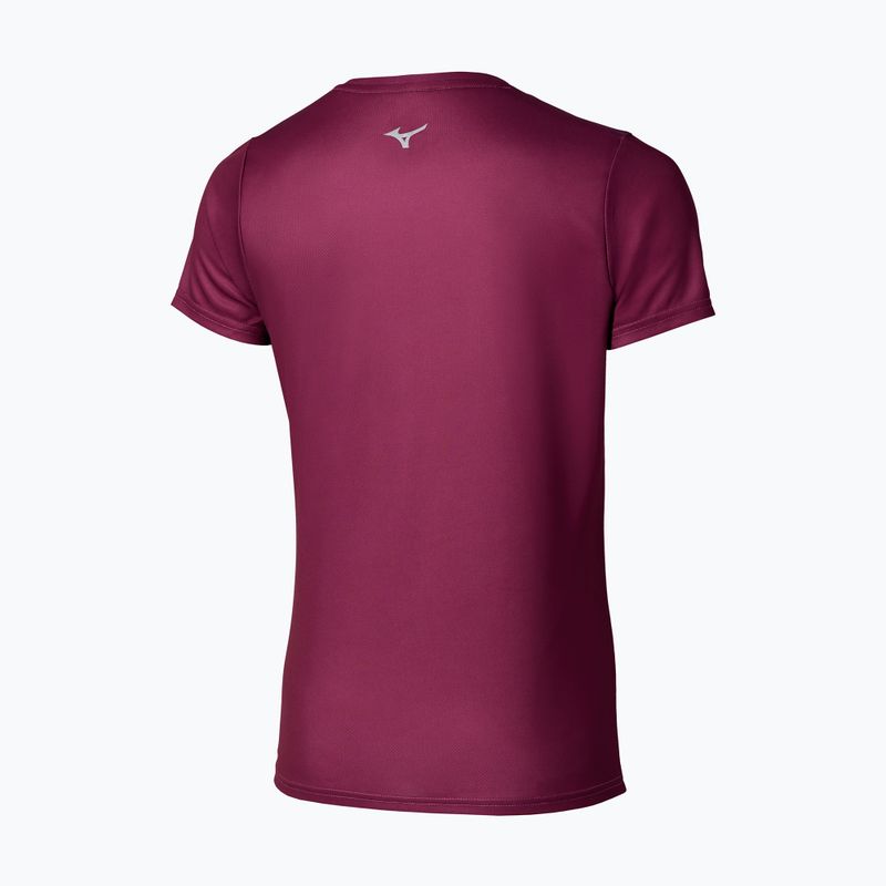 Koszulka do biegania damska Mizuno Core Graphic Tee dark purple 2