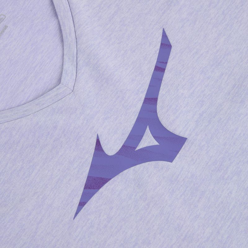 Koszulka do biegania damska Mizuno Core Runbird Tee icelandic blue 3