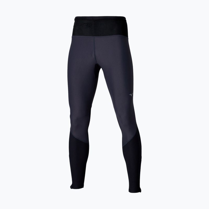 Legginsy do biegania męskie Mizuno Trail Multipocket Long odyssey gray 3