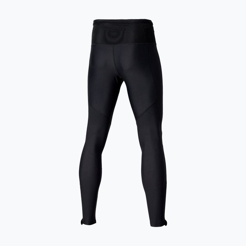 Legginsy do biegania męskie Mizuno Trail Multipocket Long black 2