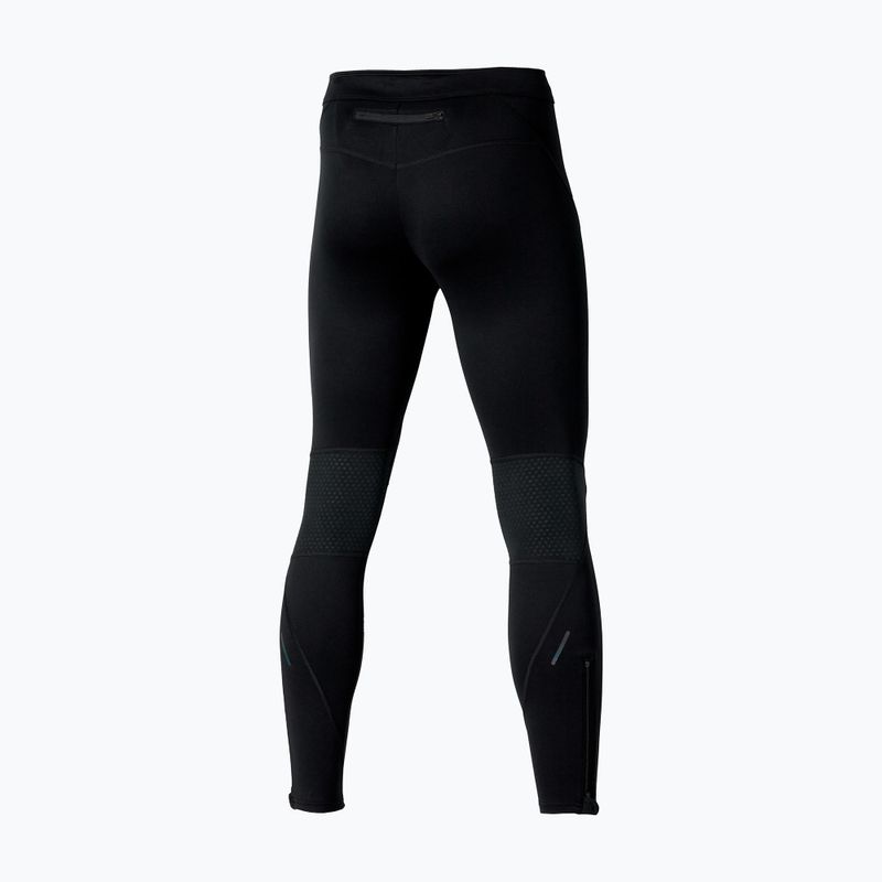 Legginsy do biegania męskie Mizuno Active Warmalite Long Tight black 4